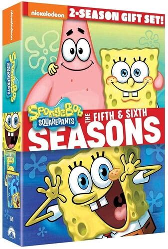 Spongebob Squarepants The Fifth And Sixth Seasons Dvd