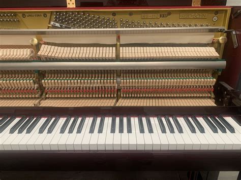Stunning Cherry Reid Sohn Quality Upright Piano Pianos Direct
