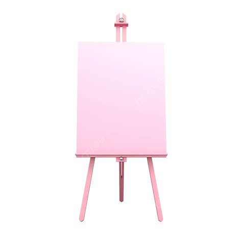 Pink Drawing Easel Drawing Painting Art Png Transparent Image And