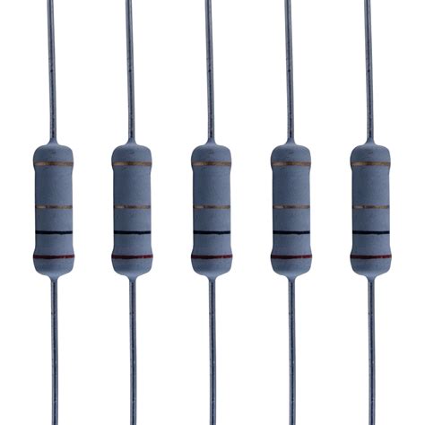 Resistors 1 Watt Metal Oxide Power 5 Tolerance Antique