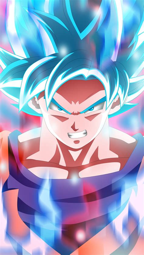 Goku Super Saiyan Blue De Dragon Ball Super Anime Fondo De Pantalla 5k