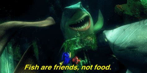 Fish Are Friends Not Food Nemo Quotes