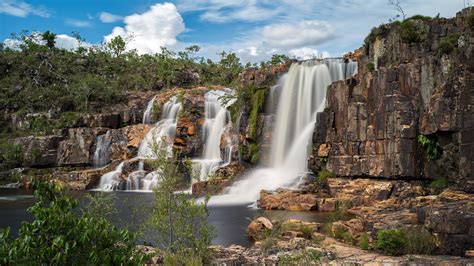 We have reviews of the best places to see in state of goias. Cavalcante waterfalls, Chapada dos Veadeiros National Park ...