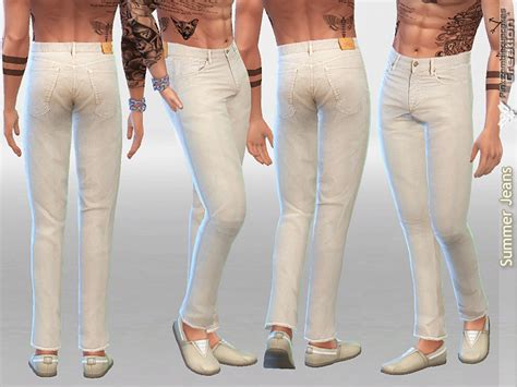 Summer Jeans For Men The Sims 4 Catalog