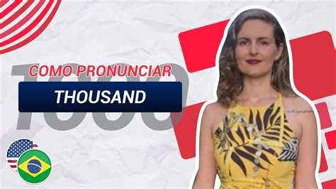 Como Pronunciar Thousand Carol Biihrer Youtube