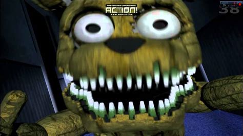 Five Nights At Freddys 4 Plushtrap Jumpscare Fnaf4 Youtube