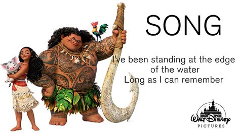 How far i'll go lyrics. Moana song- How Far I'll Go,I've been standing at the ...