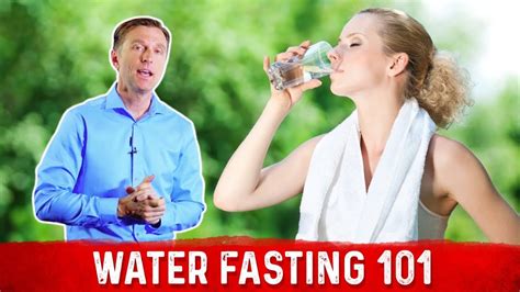What Is Water Fasting Dr Berg Youtube