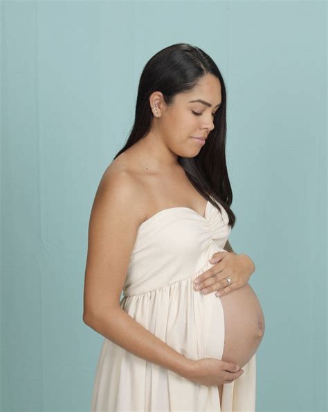 open belly maternity gown with shorts anyuta couture