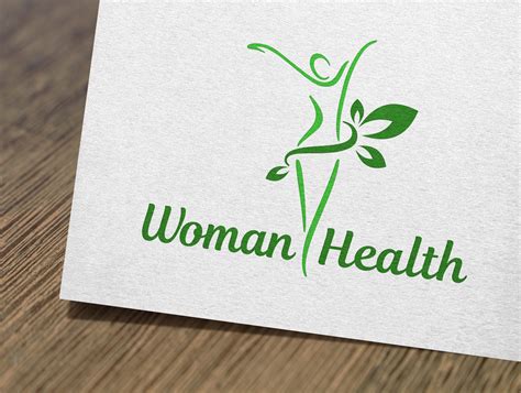 Woman Health Logo Health Logo Womens Health Health Design