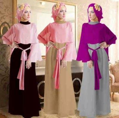 Model Baju Gamis Yang Cocok Untuk Orang Kurus Ragam Muslim