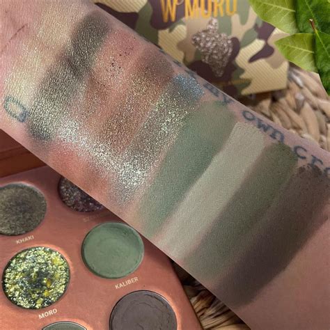 Cara On Instagram Swatches Of The Glam Shop Pl Camo Palette