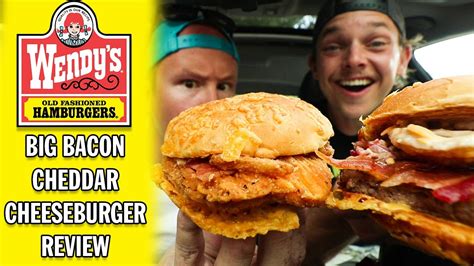 Big Bacon Cheddar Cheeseburger Wendys Youtube