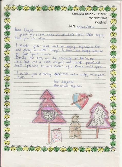 Childrens Letters Educate For Change