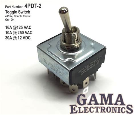 4pdt 2 Gama Electronics