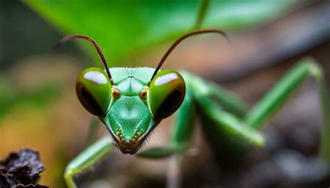 Uncovering The Mystery What Are The Black Dots On A Praying Mantis Eyes