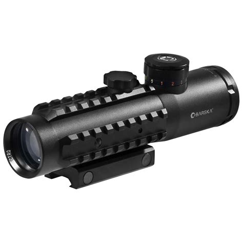 Barska 4x30 Electro Sight Tactical Multi Rail Riflescope Ac11544