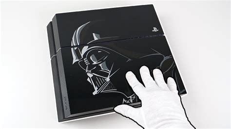 The Ps4 Star Wars Console Unboxing Sony Playstation 4 Limited