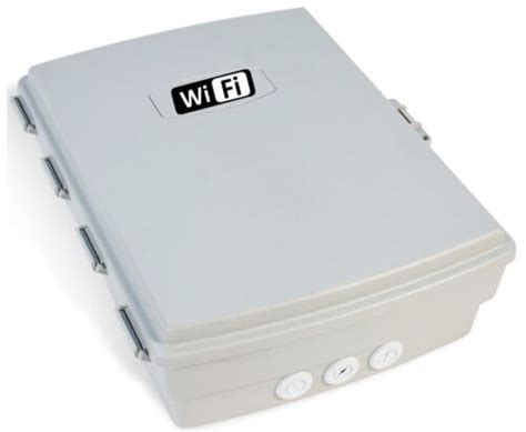 Outdoor Waterproof Enclosure Nema Box Cabinet W Wifi Label Router