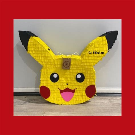 Pikachu Pokemon Pinata — Oz Pinatas