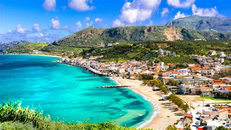Spiaggia Di Almyrida Guida Di Creta