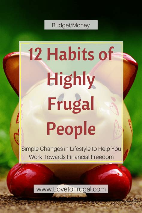 Habits Of Highly Frugal People That Save Lots Love To Frugal