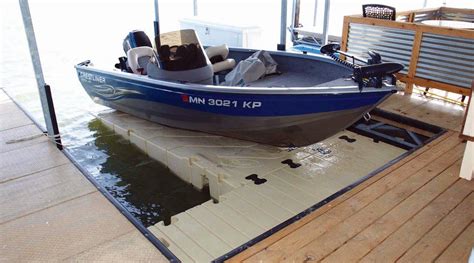 Heavy weights large boats may need extra flotation. Floating Lifts - At Ease Dock & Lift