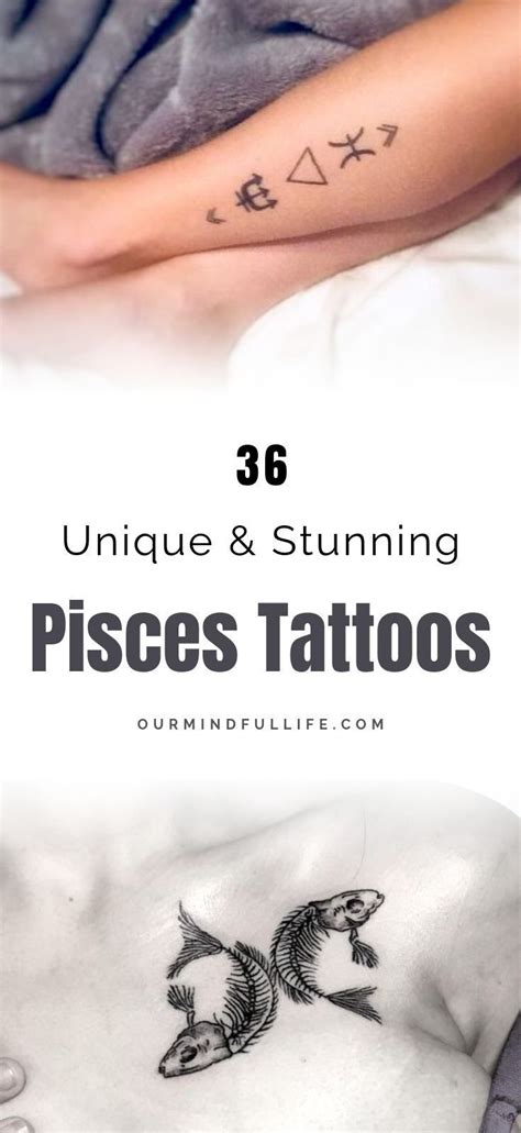 Update 96 About Pisces Symbol Tattoo Unmissable In Daotaonec
