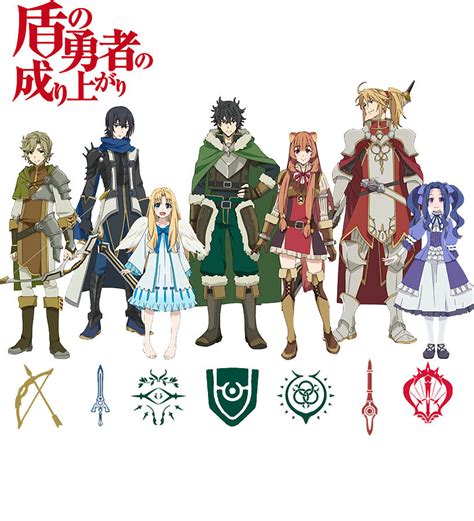 Lovely The Rising Of The Shield Hero Characters Adventure Manga Series