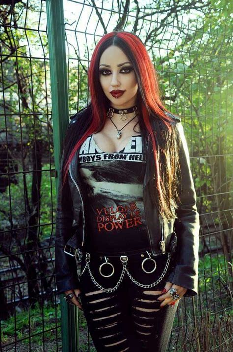 Dani D Death Metal Rockabilly Cyberpunk Chica Dark Diesel Gothic Punk Fashion Steampunk
