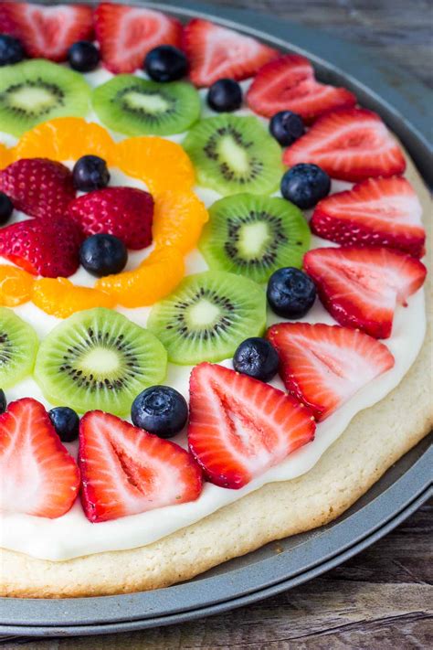 Quick And Easy Fruit Pizza