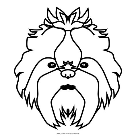 *free* shipping on qualifying offers. Shih Tzu Coloring Page - Ultra Coloring Pages