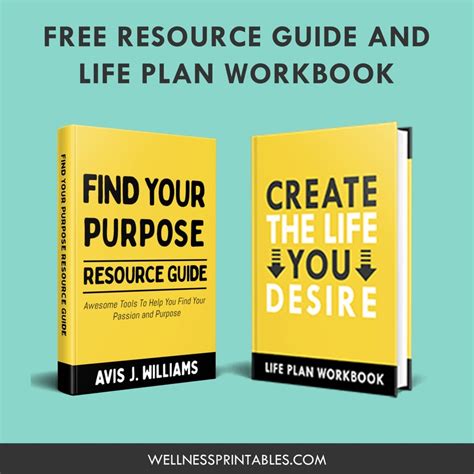 Life Purpose Workbook How To Find Your Passion And Purpose Ebook Pdf Printable Journal Self