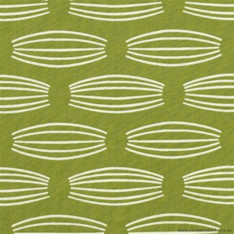 Curious Nature Fabrics Brush Cocoons Green Designed By Parson Gray