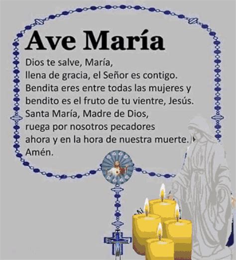 Oracion Al Ave Maria Laminated Prayer Cards Pack Of 25 Espanol