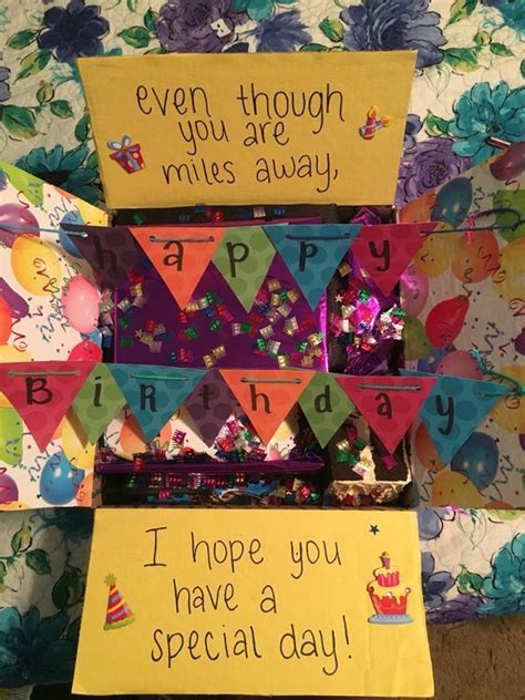 Happy Birthday Care Package Diy Care Package Ideas For College