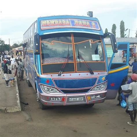 Mombasa Raha Shinyangamwanza Tanzania Bound Buses