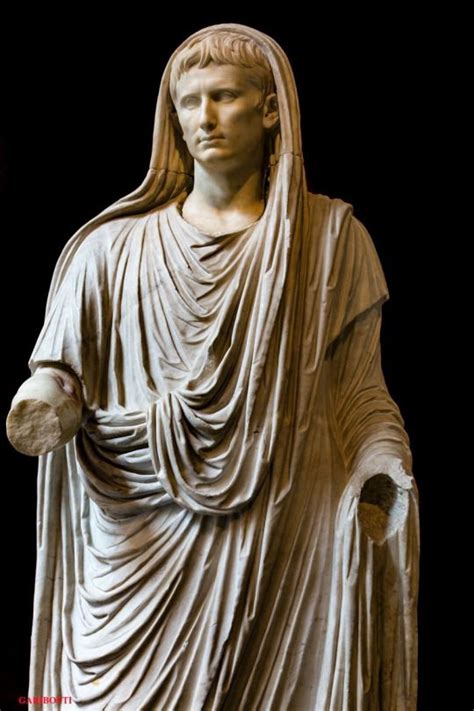 Roma National Roman Museum Romes First Emperor Augustus As Pontifex