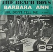 The Beach Boys - Barbara Ann (1966, Vinyl) | Discogs