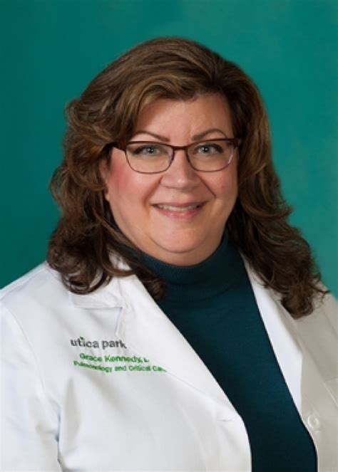 Grace R Kennedy Do A Pulmonologist With Utica Park Clinic Issuewire