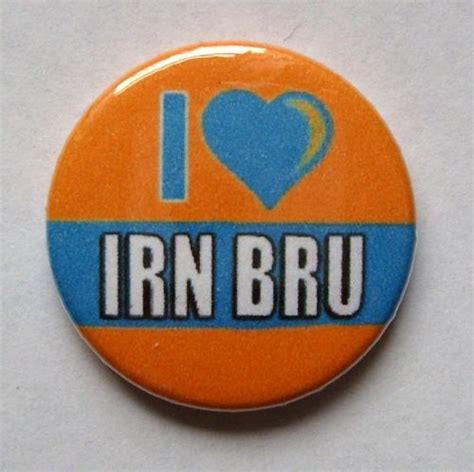i love irn bru 1 inch 25mm button badge heart barr iron brew novelty ebay irn bru