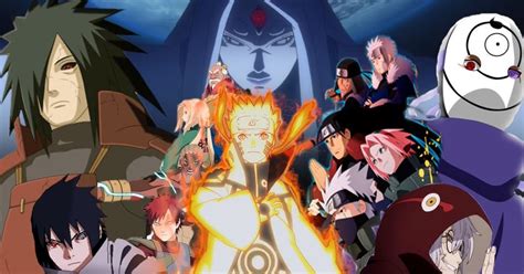 Naruto Shippuden 4th Great Ninja War Anime Top Wallpaper