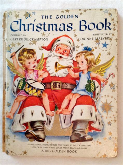 Book The Golden Christmas Book Vintage Hardback