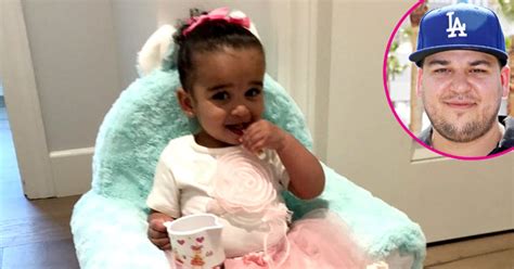 rob kardashian shares photos of daughter dream at tea parties