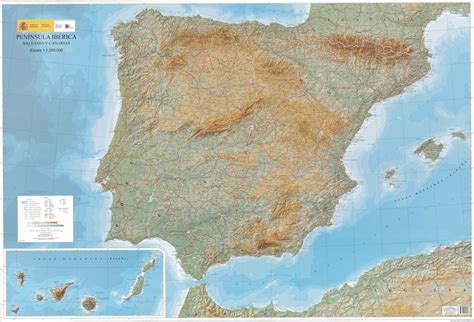 Mapa De España 11250000 Mapa De España Mapas Cartografico