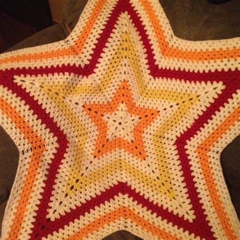Crochet Star Blanket Pattern Found On Ravelry Crochet I