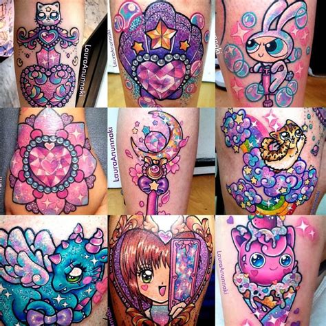 Laura Anunnaki Tattoos Kawaii Tattoo Girly Tattoos Cute Tattoos