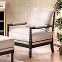 Contemporary Accent Chair, Beige - Walmart.com