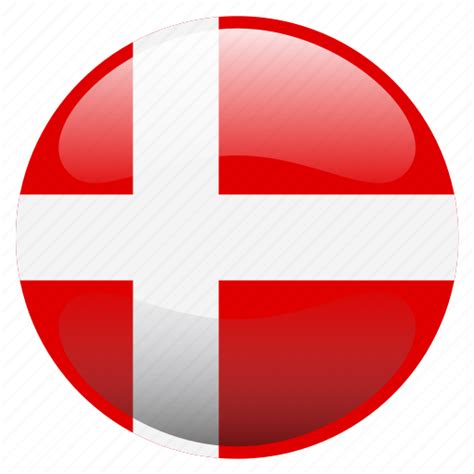 Round Denmark Flag Png Round Flag With Pattern Illustration Of Flag
