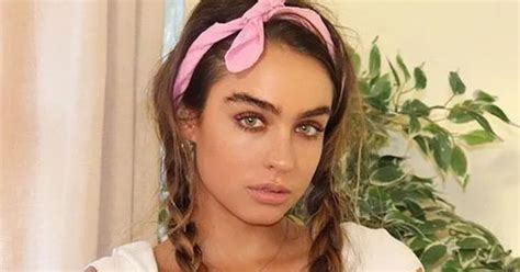 Sommer Ray Stuns In Braless Ribbed Minidress While Moody